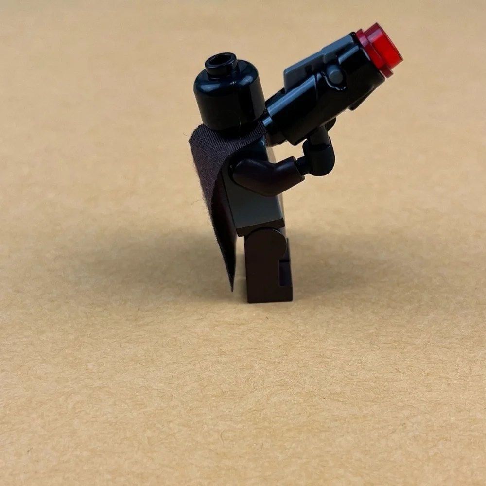 LEGO Mandalorian Tribe Warrior Dark Brown Cape no helmet sw1079 75267 2”